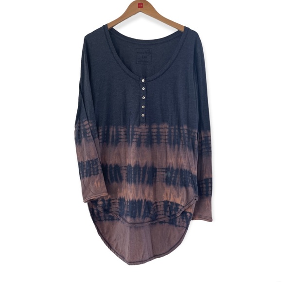 Free People Tops - Free People Tie Dye Henley
